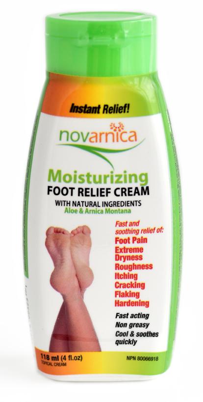 Moisturizing foot cream crop